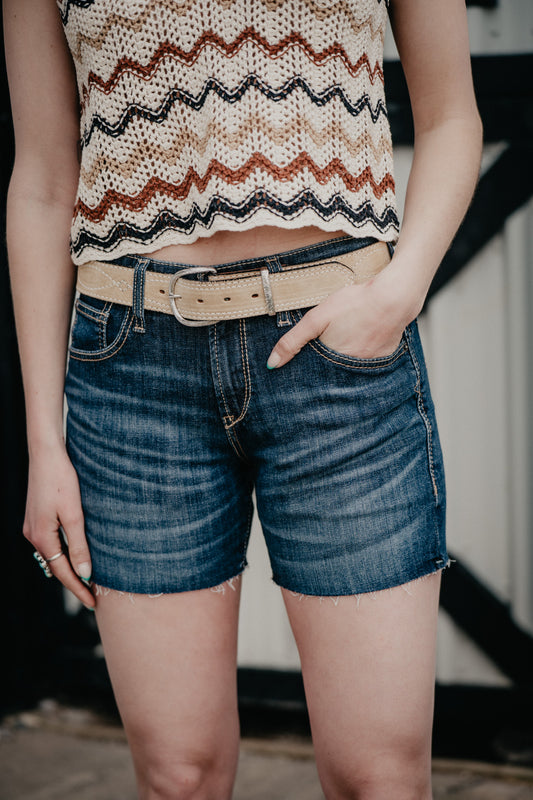 'Tanner' Women's Ariat 5" Inseam Denim Shorts (24-34)