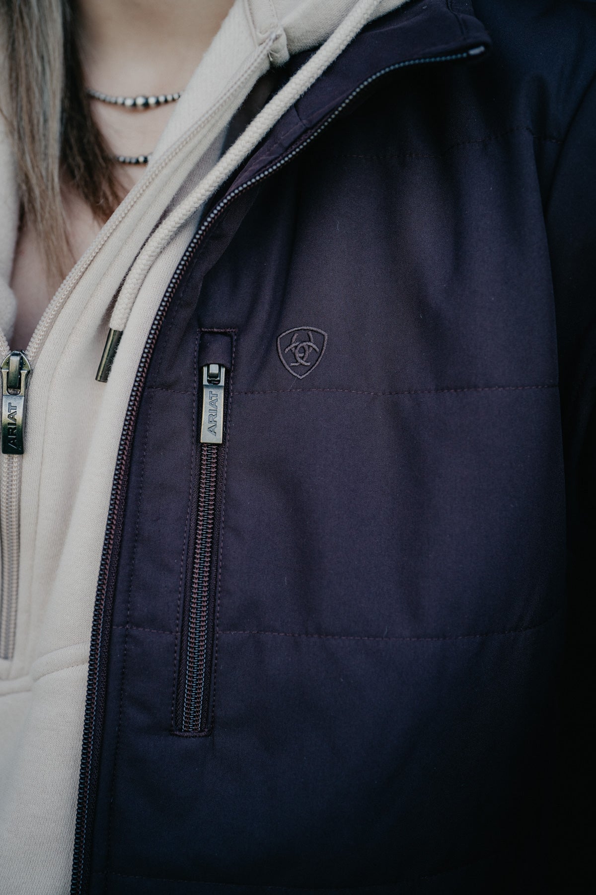'Tierra' Women's Chocolate Plum Insulated Jacket by Ariat