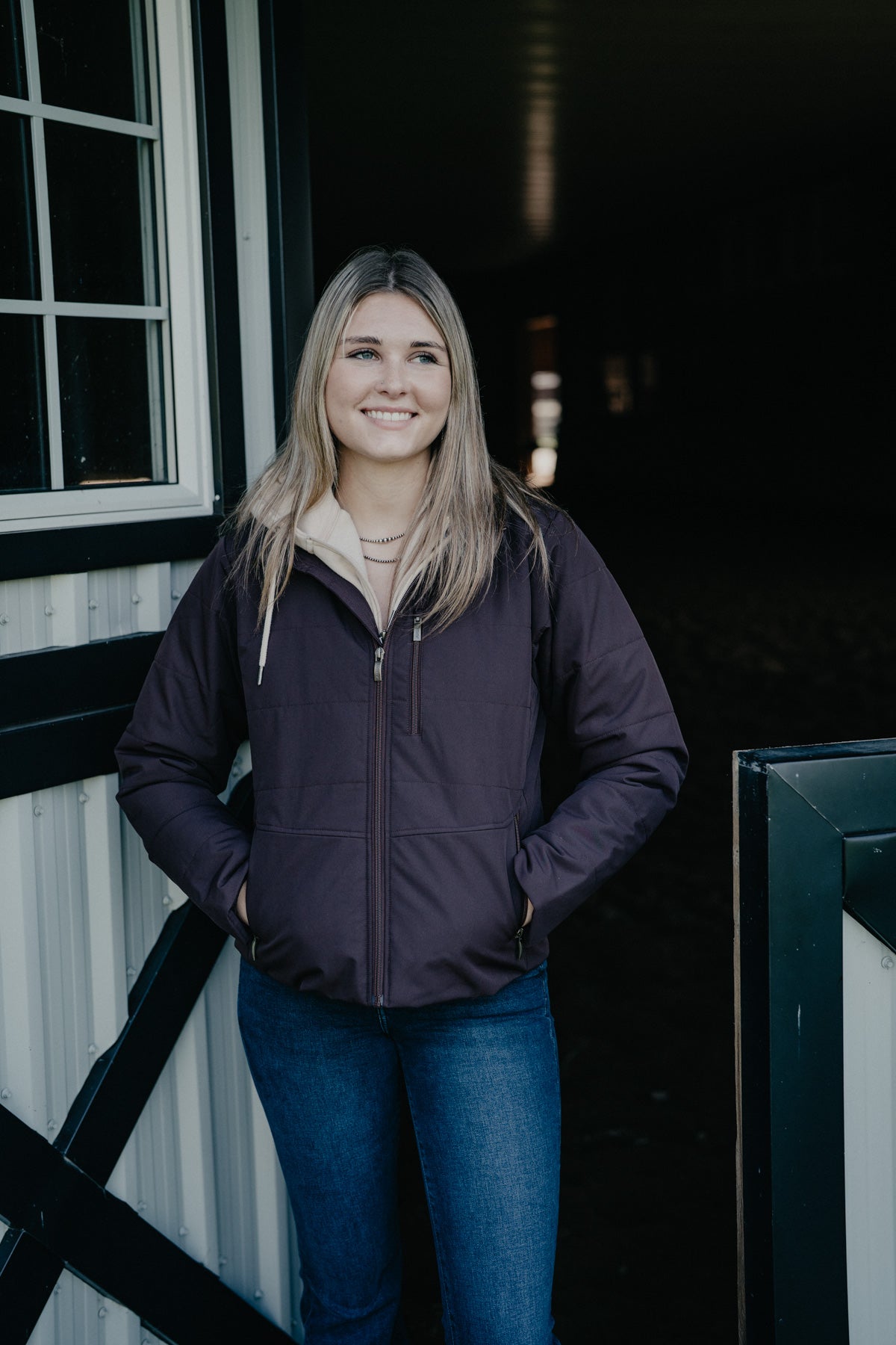 'Tierra' Women's Chocolate Plum Insulated Jacket by Ariat