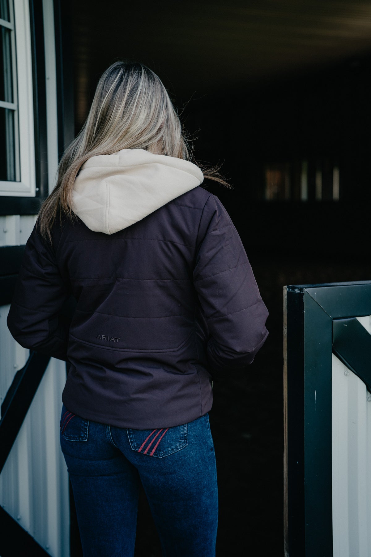 'Tierra' Women's Chocolate Plum Insulated Jacket by Ariat
