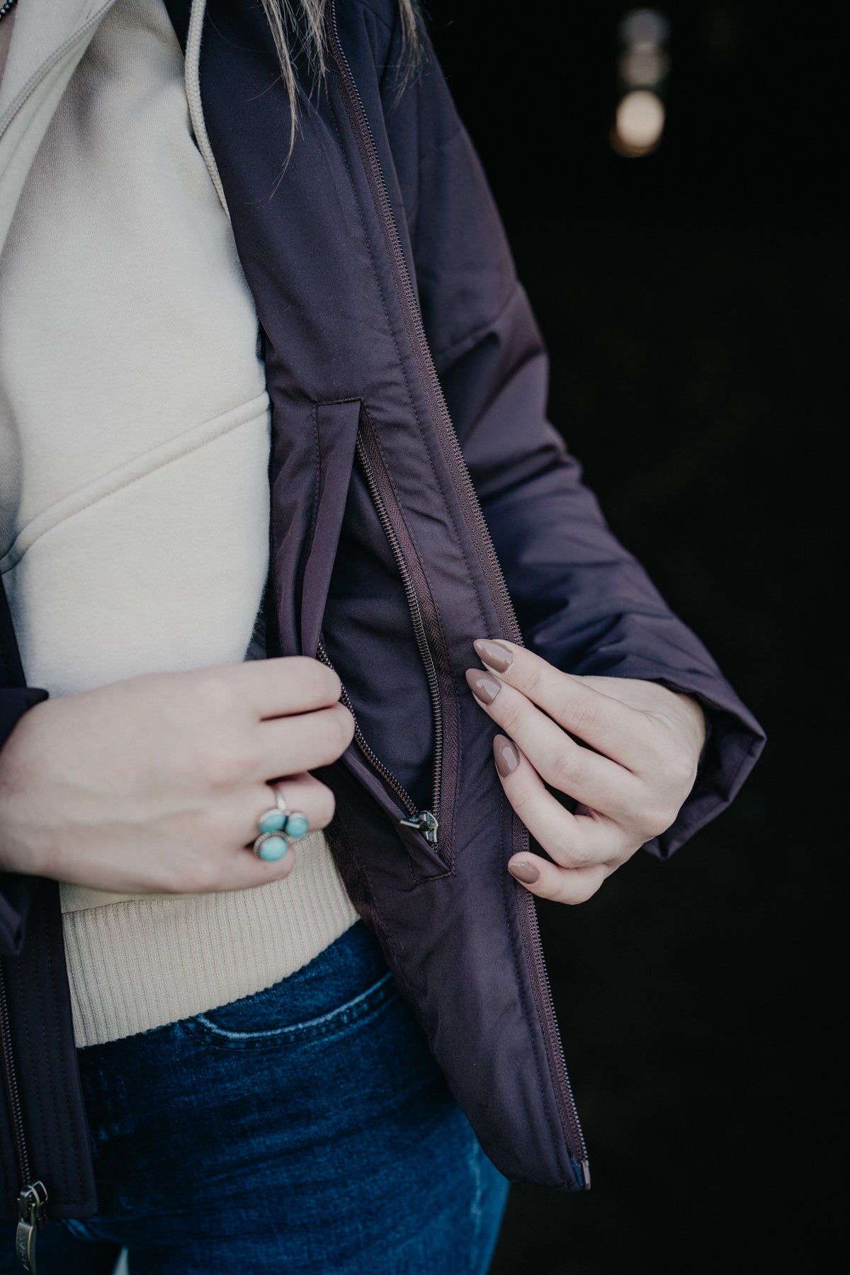 'Tierra' Women's Chocolate Plum Insulated Jacket by Ariat