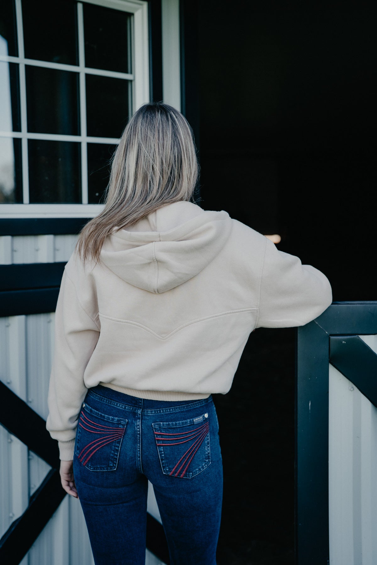 'Swiss' Women's Compass Sand Sweater by Ariat