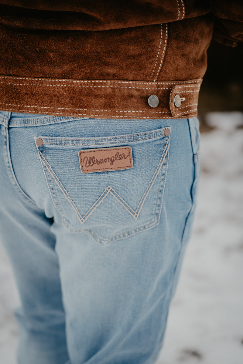 'Campbell' Men's Retro Slim Bootcut Wrangler Jean (29-42)