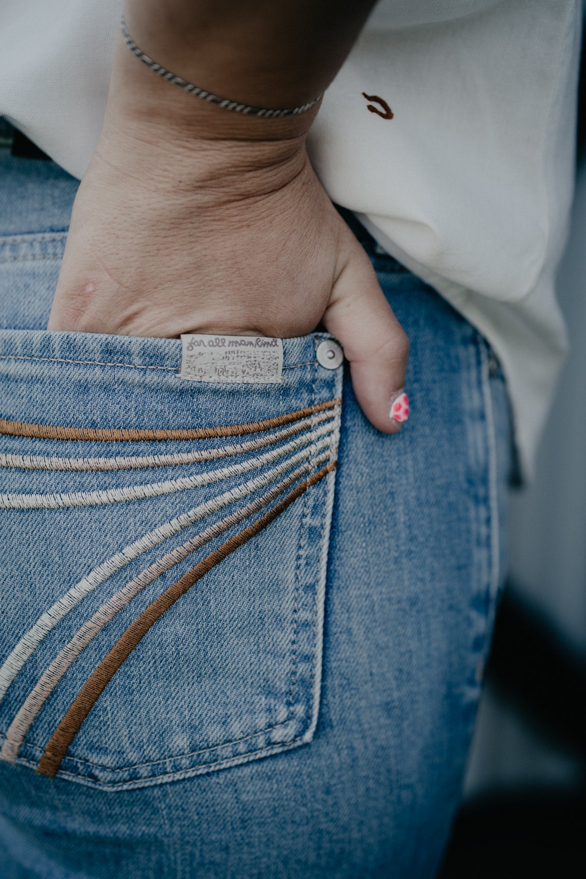 'Blue Haze' Brown Ombre 7FMK Dojo Trouser (Tailorless-32" inseam;23-32)