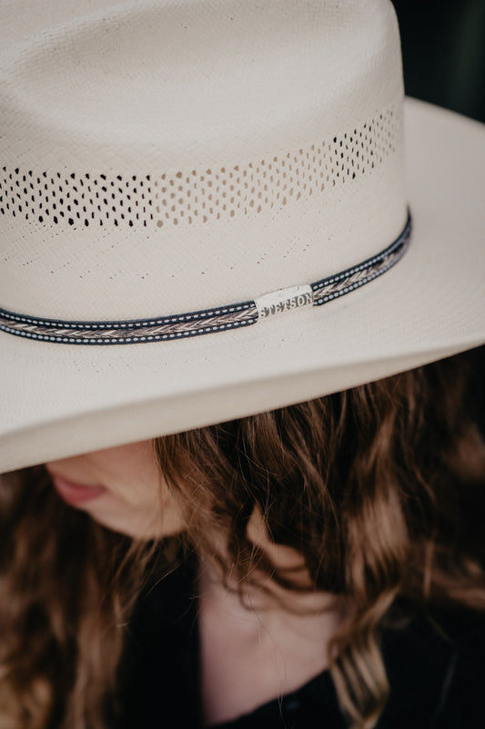 'Grey Star' 10X Natural Straw Hat by Stetson