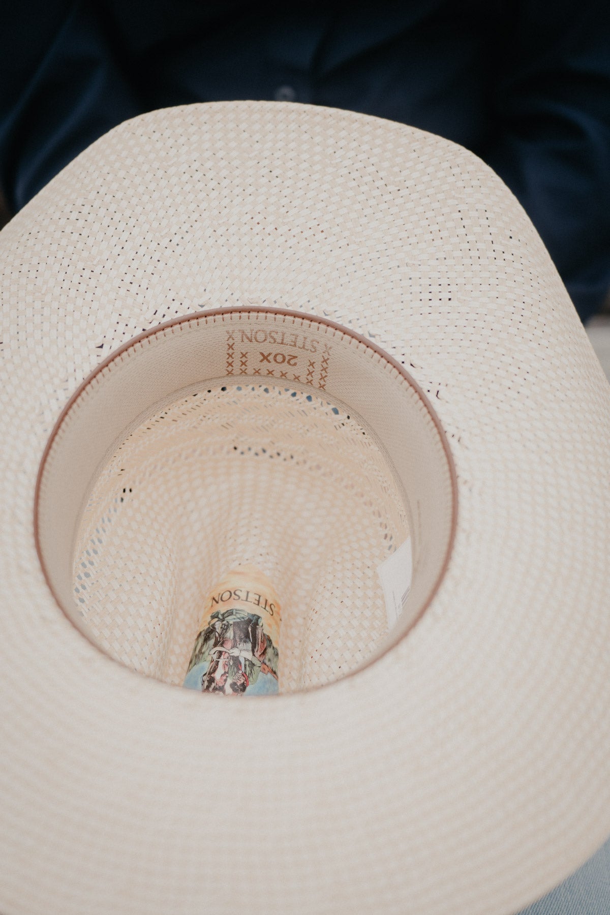 'Classic' Ivory/Wheat 20X Straw Hat by Stetson