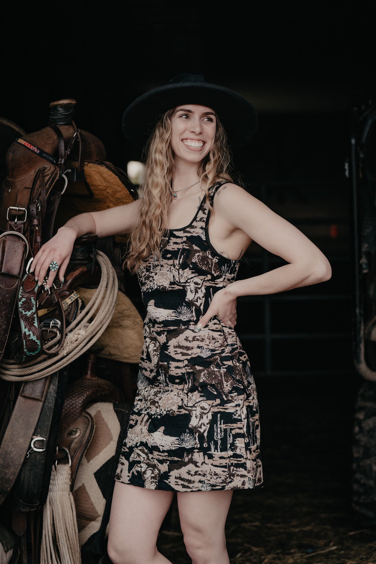 'Painted Desert' Dress (S & M Only)