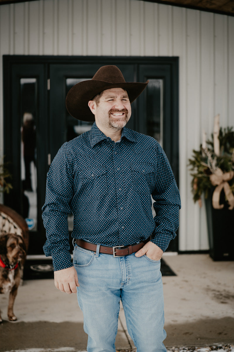 'Jonnie' Wrangler Men's Retro Premium Long Sleeve (S-XXL)