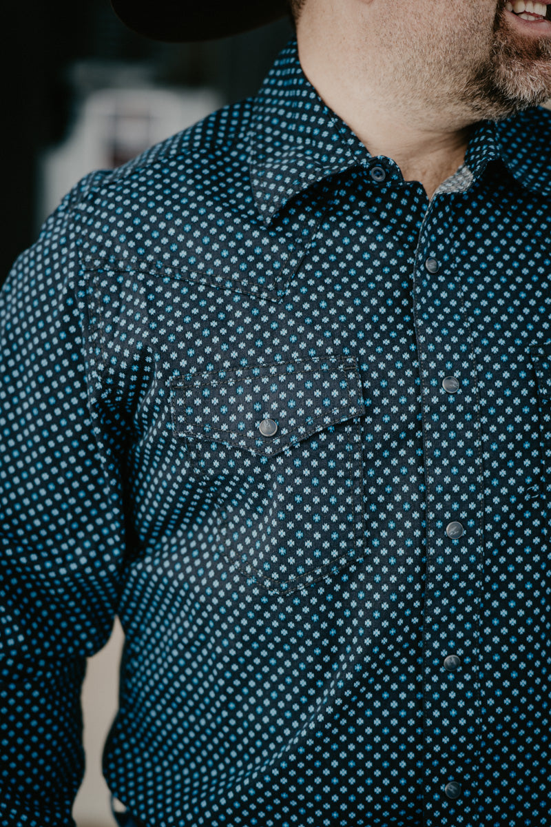 'Jonnie' Wrangler Men's Retro Premium Long Sleeve (S-XXL)