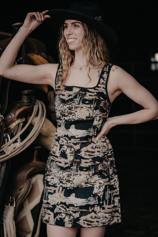 'Painted Desert' Dress (S & M Only)