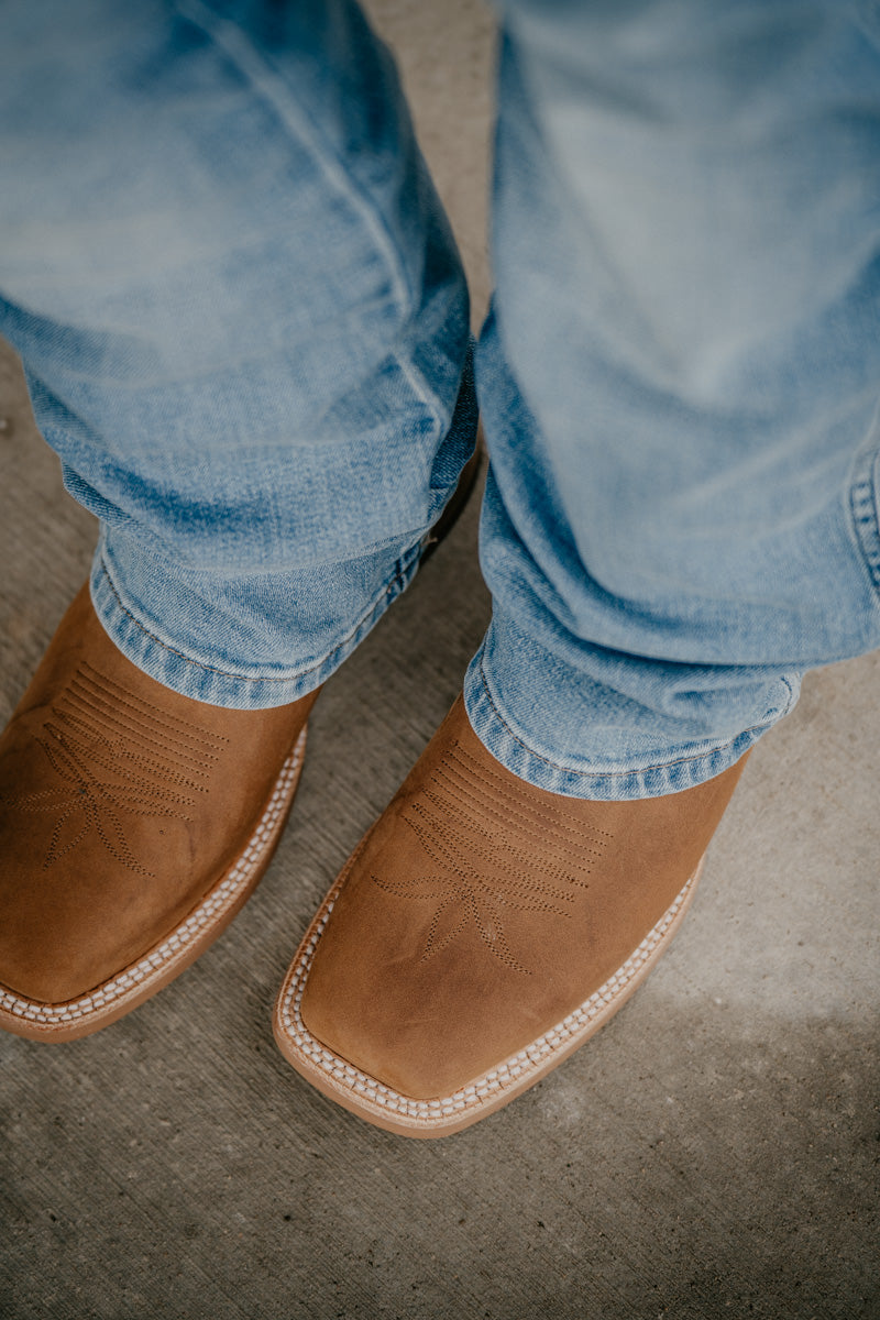 11" Hyer Men's Bucklin Brown Boots (Sizes 8.5-11 D/EE Width)