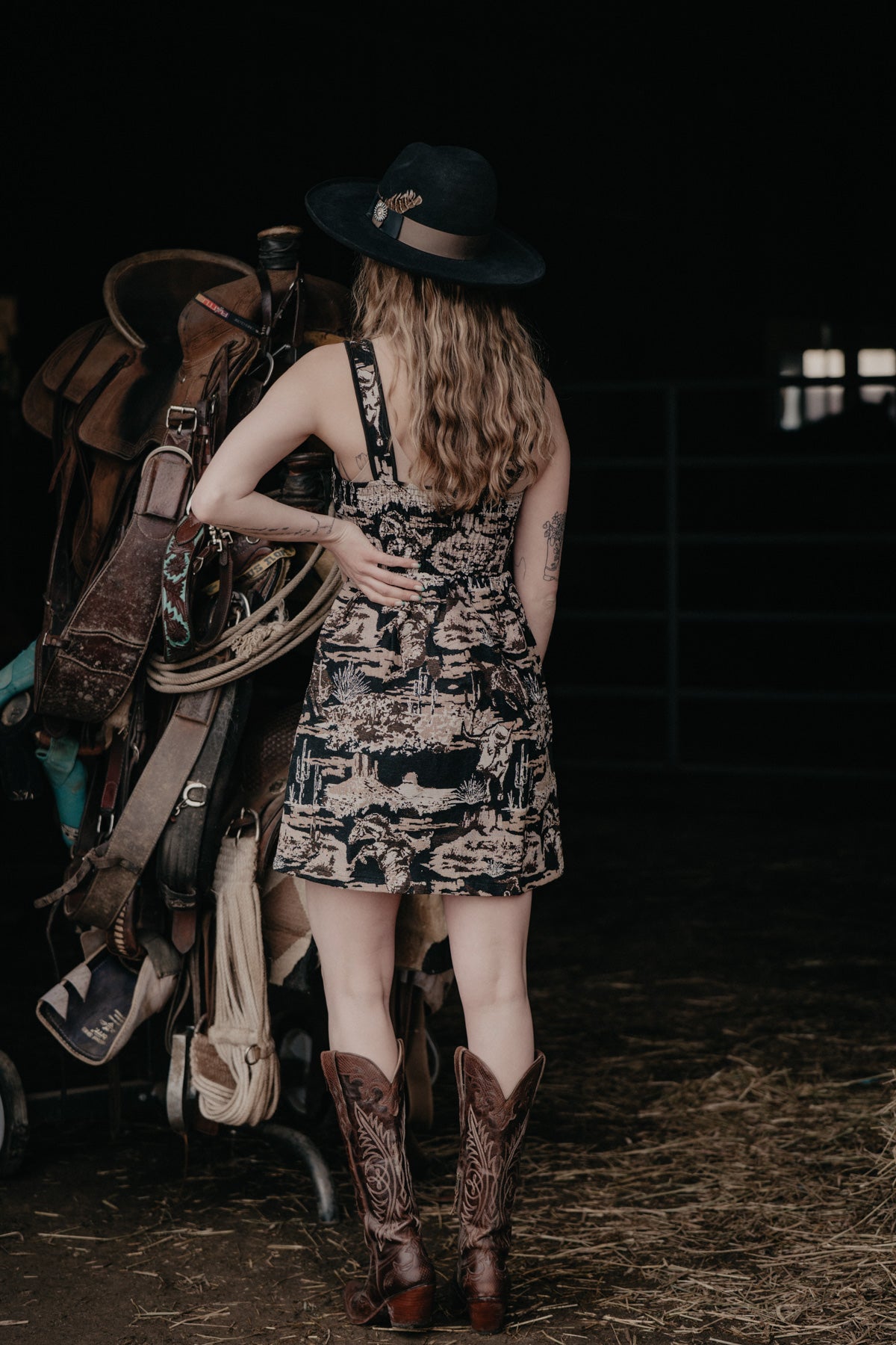 'Painted Desert' Dress (S & M Only)