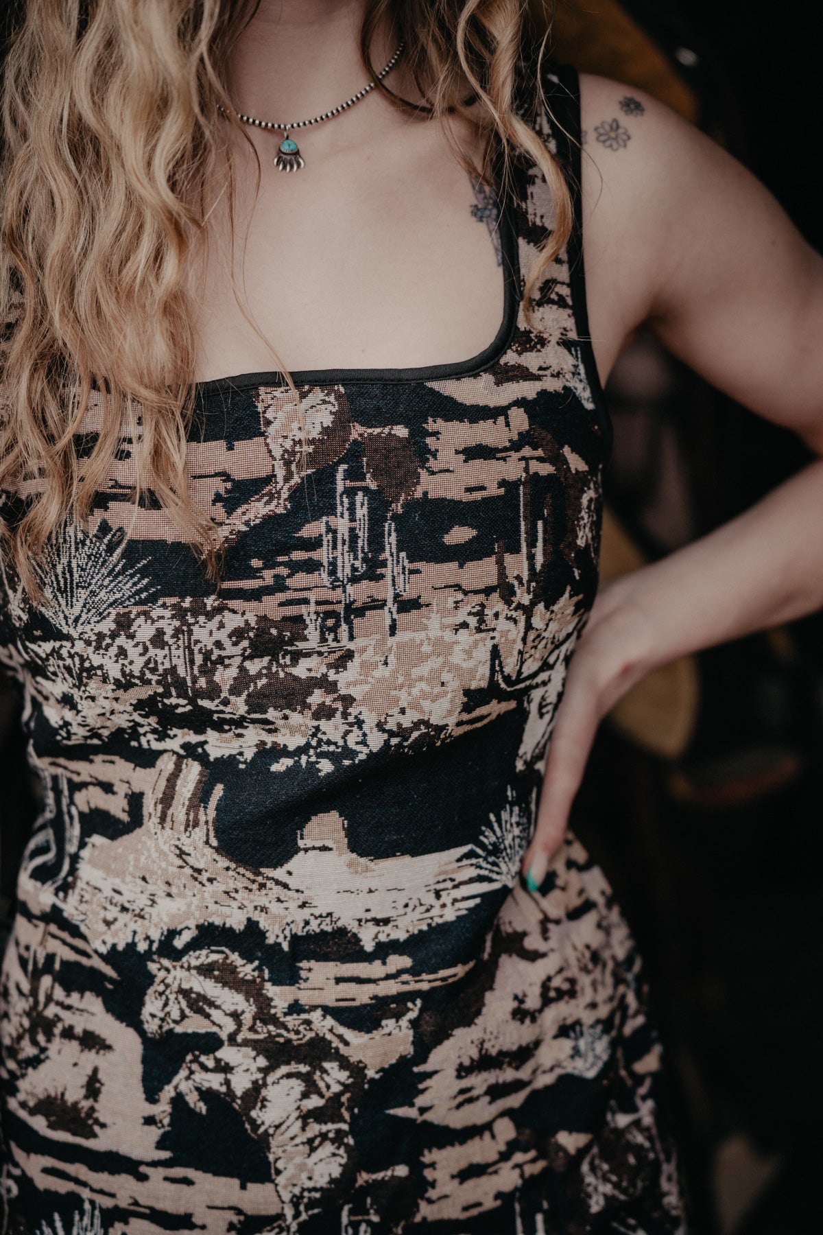 'Painted Desert' Dress (S & M Only)