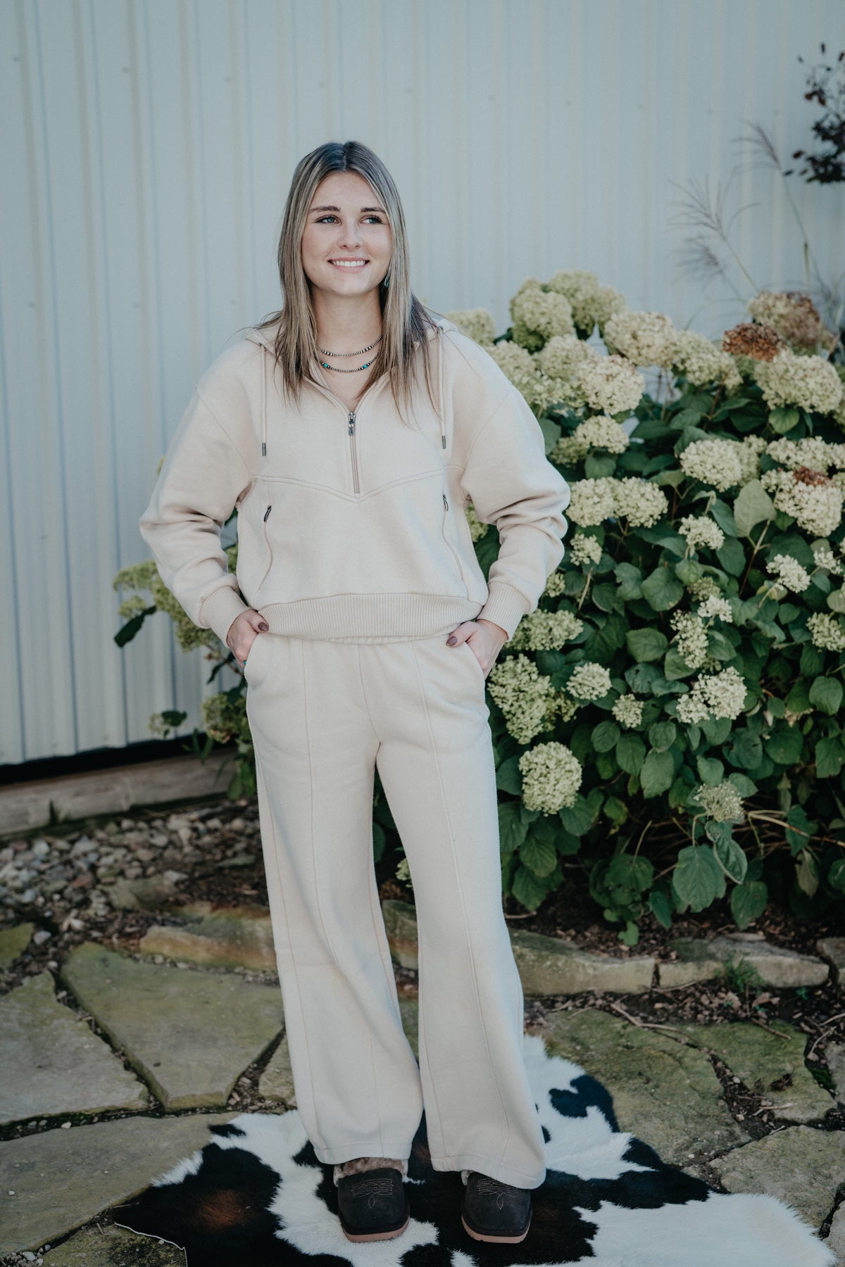 'Swiss' Women's Compass Sand Sweater by Ariat