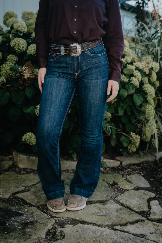 'Ella' High Rise Ariat Trouser Jean