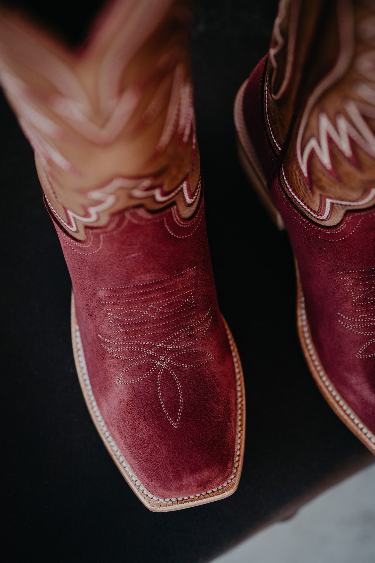 13" Hyer Rose Hill Women's Burgundy Boots