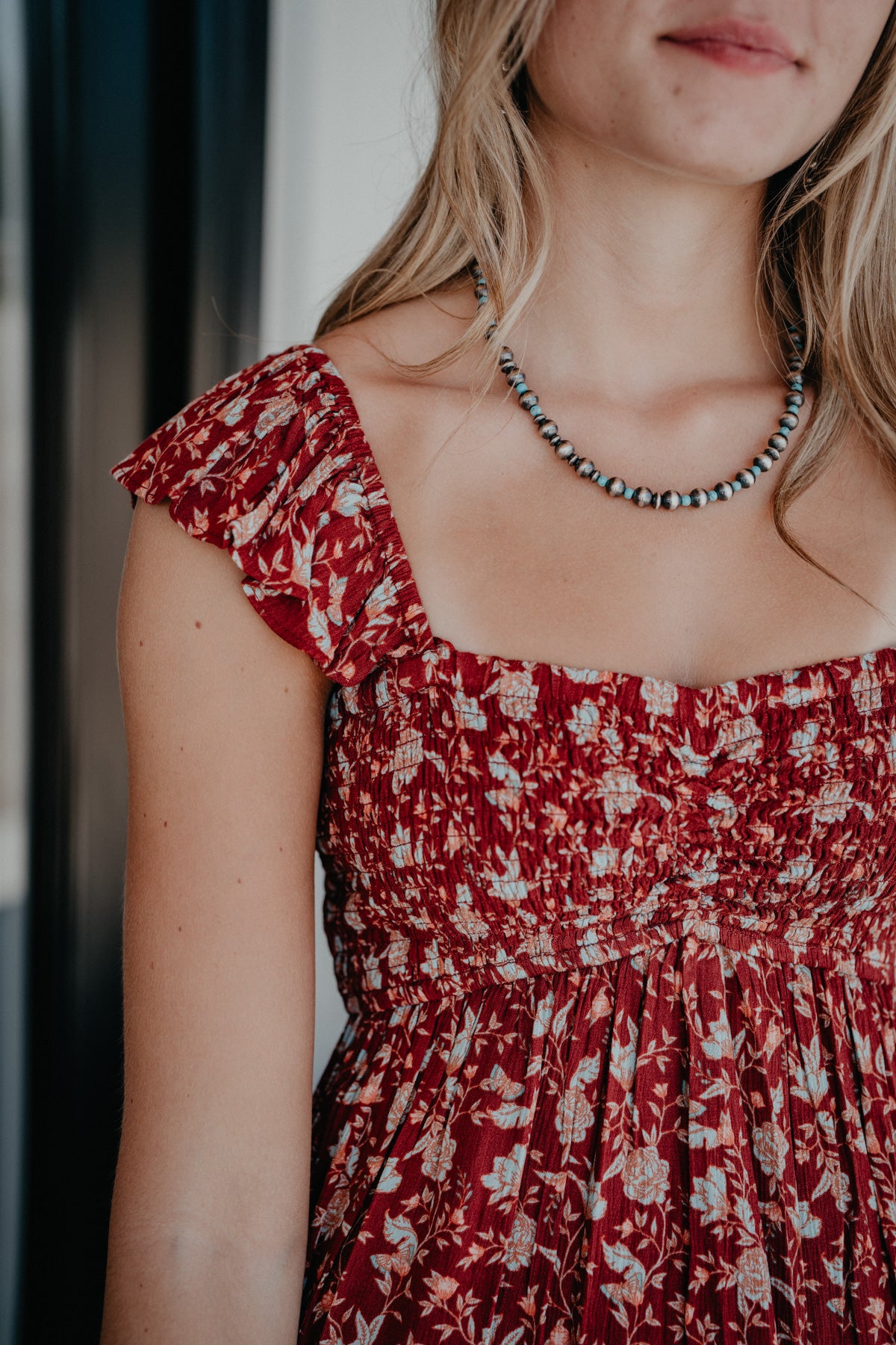 'Merlot' Mini Dress with Godets by Rock and Roll Denim
