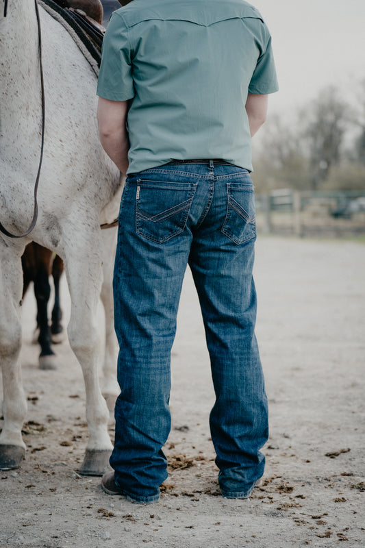 'Gavin' Men's CINCH Relaxed Grant Label Bootcut Jean