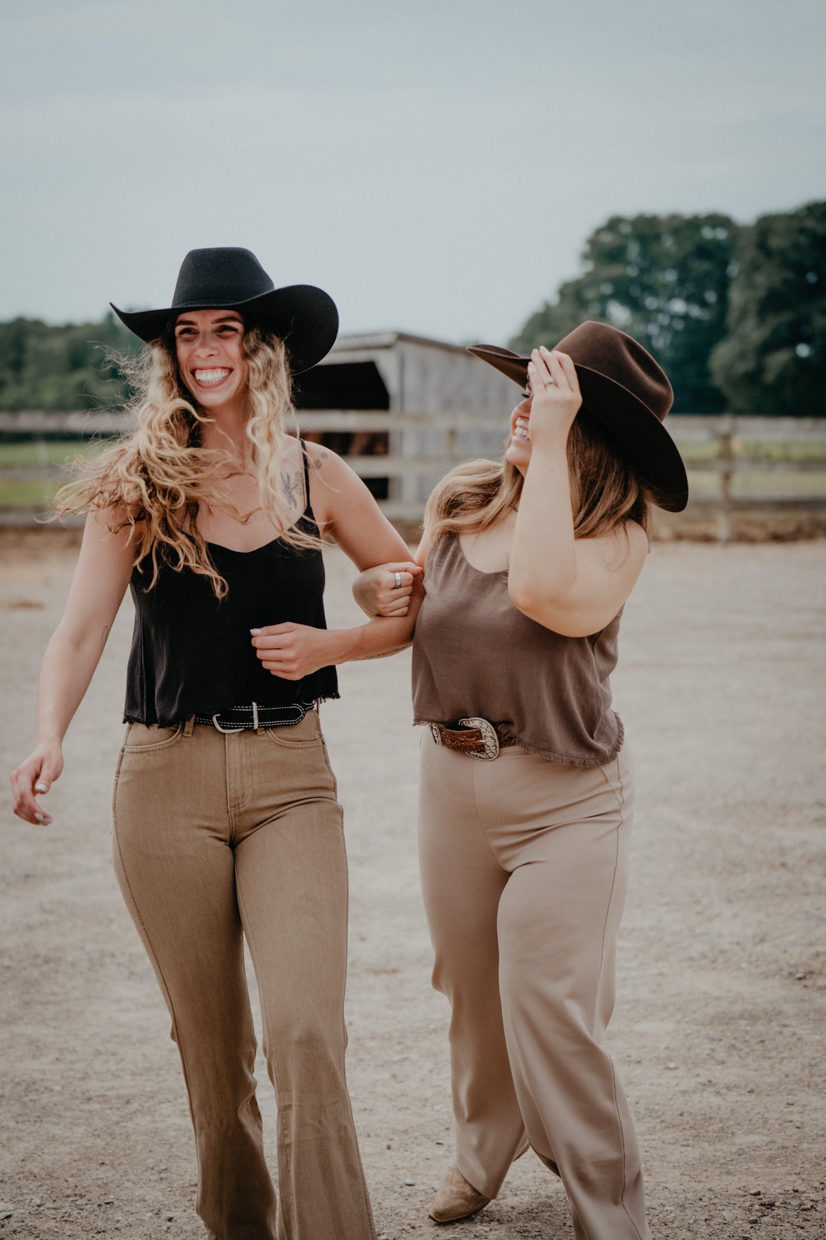 'Sabel' Cropped Linen Tank {XS-L; 2 Colours}