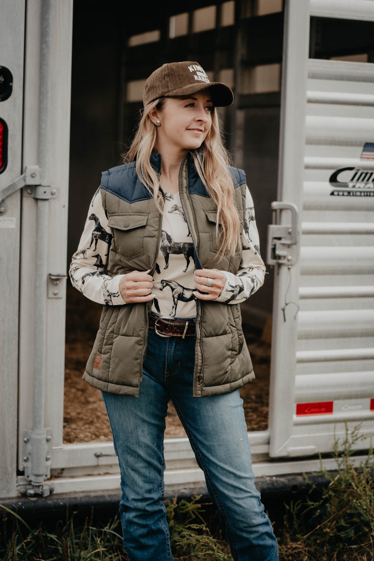 'Old School' Kimes Ranch Trucker Cap {2 Colours}