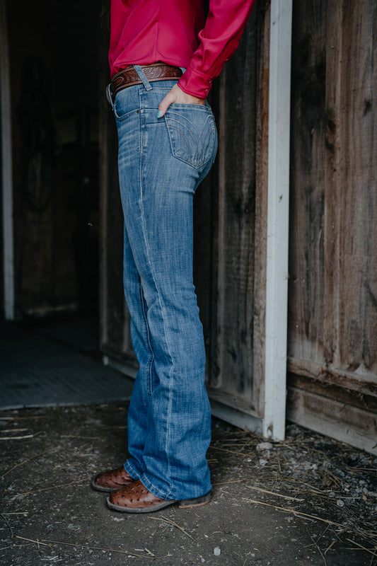 'Esti' Mid Rise Bootcut Jean by Ariat