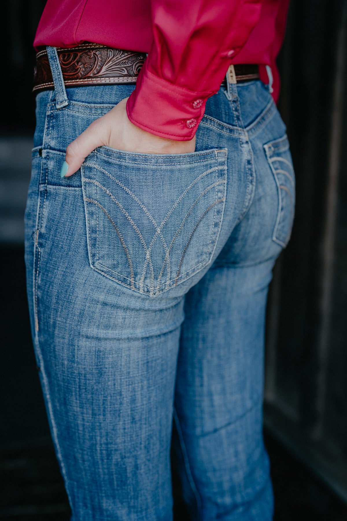 'Esti' Mid Rise Bootcut Jean by Ariat
