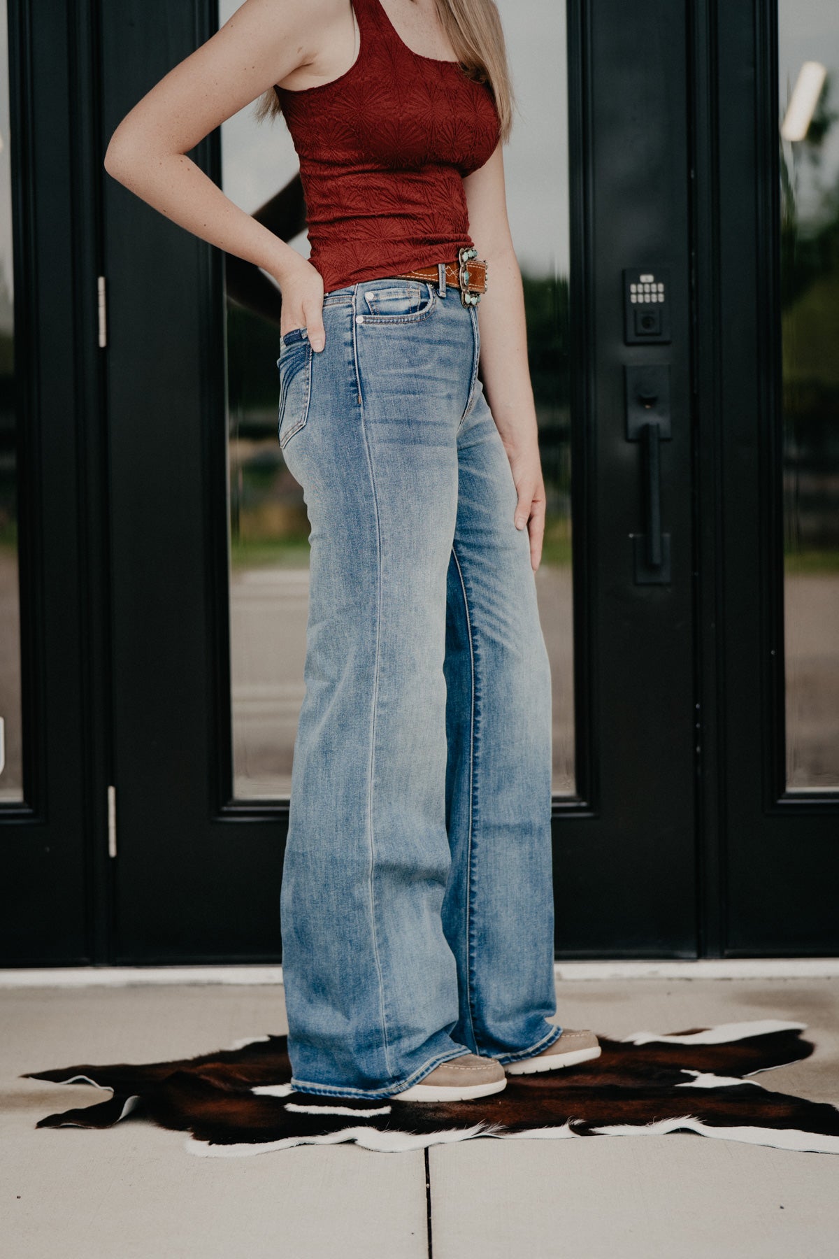 Ultra High Rise Wide Leg Jean by 7FMK 32.5" Inseam {JO}