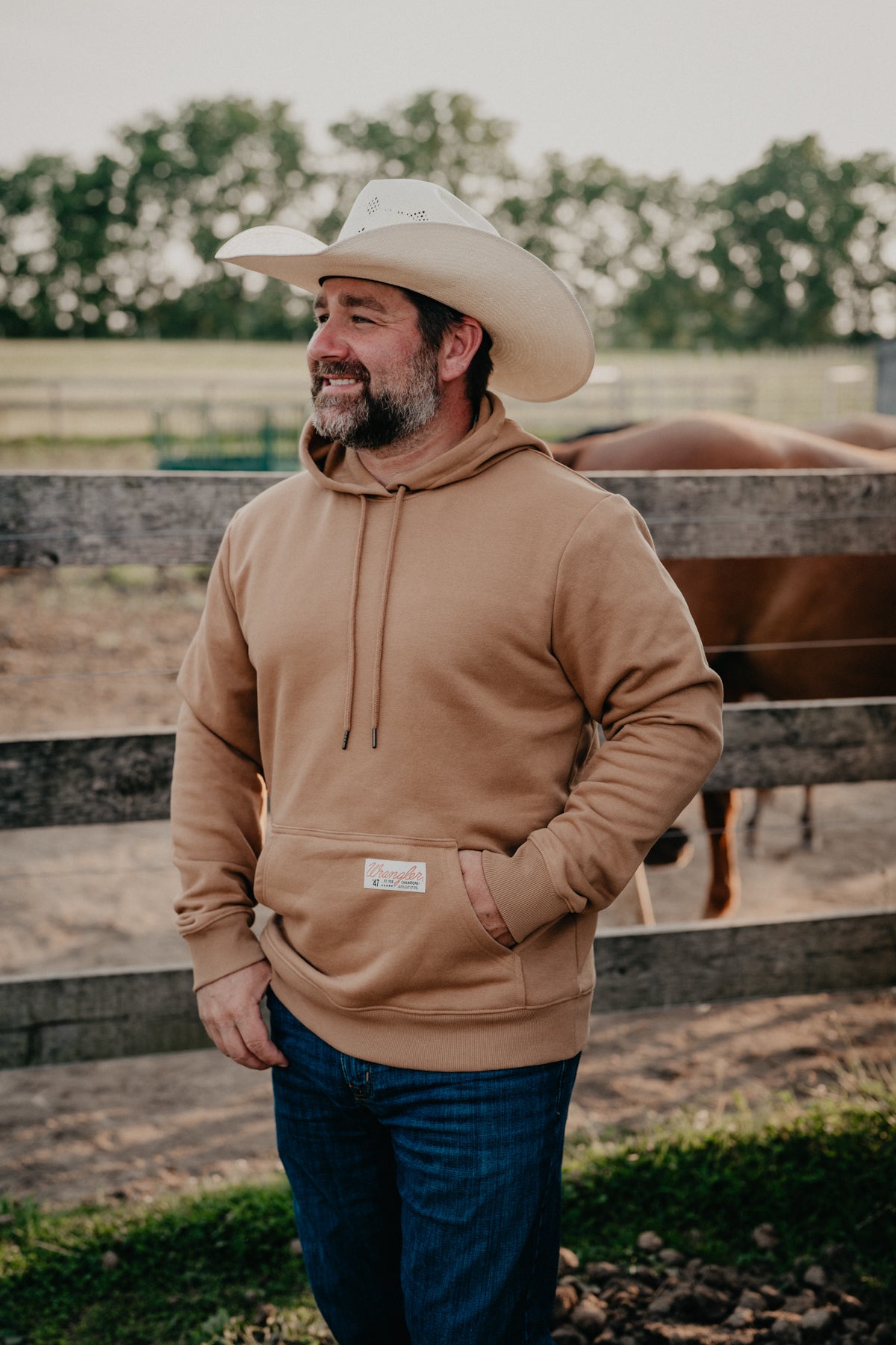 'Tyler' Men's Wrangler Hoodie (2 Colourways; S-XXL)