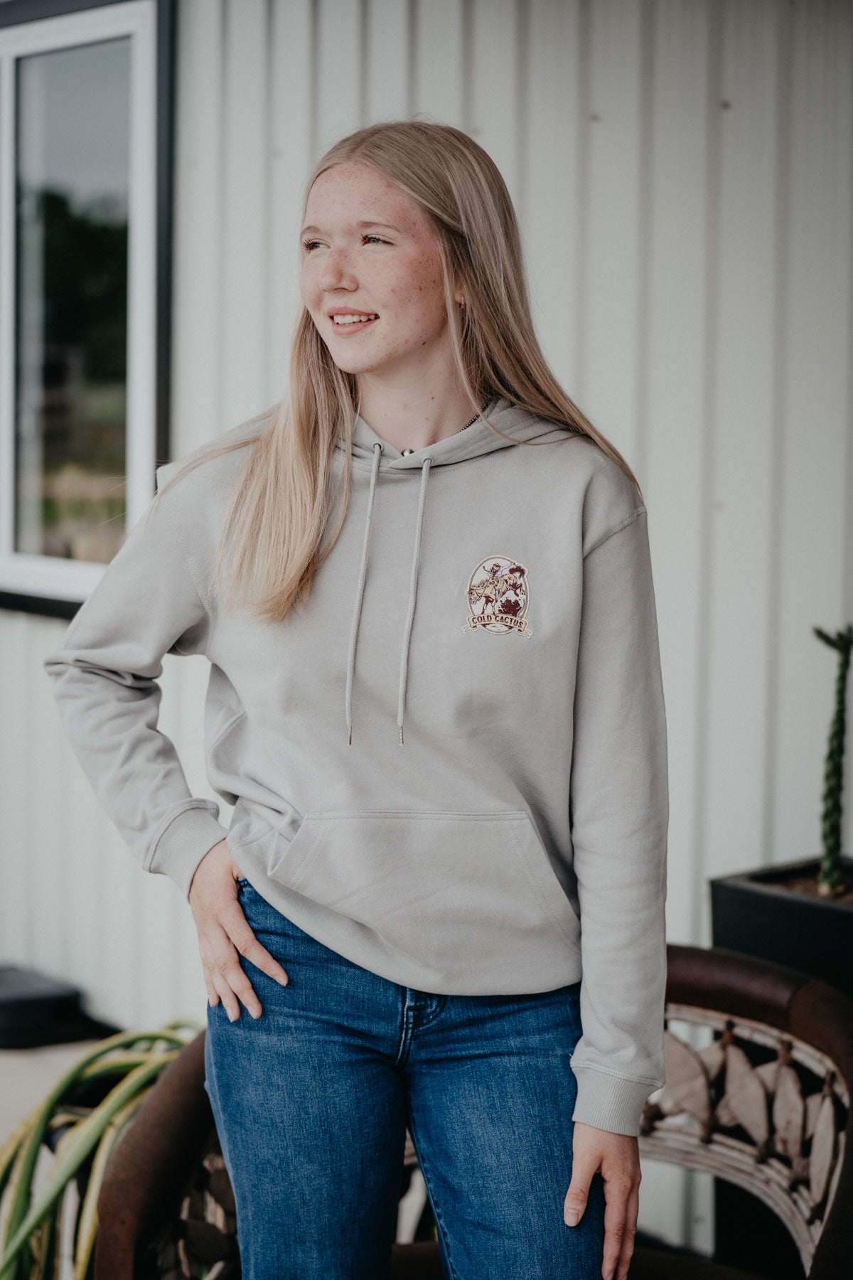 'Best Seat' CC Exclusive Embroidered Patch Hoodie (2 Colours; XS - XL)