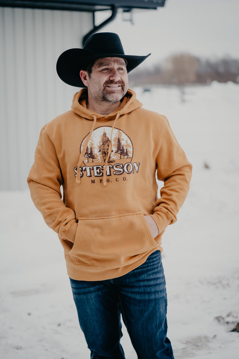 'Huxley' Men's Horse Rider Hoodie by Stetson (S-XXL)