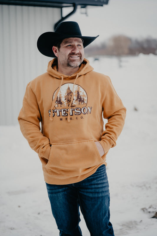 'Huxley' Men's Horse Rider Hoodie by Stetson (S-XXL)