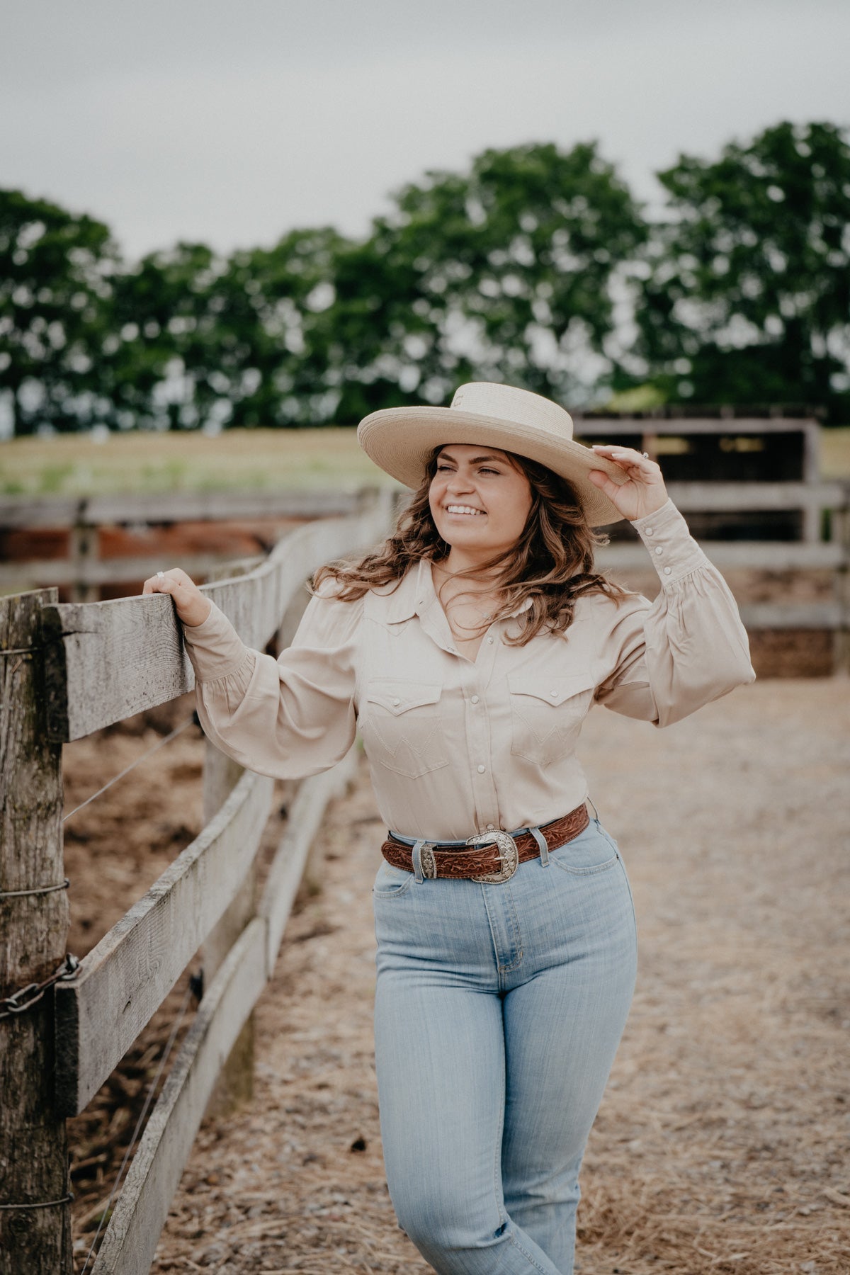 'Kelly' Women's Elevated Pearl Snap Shirt (S-L)