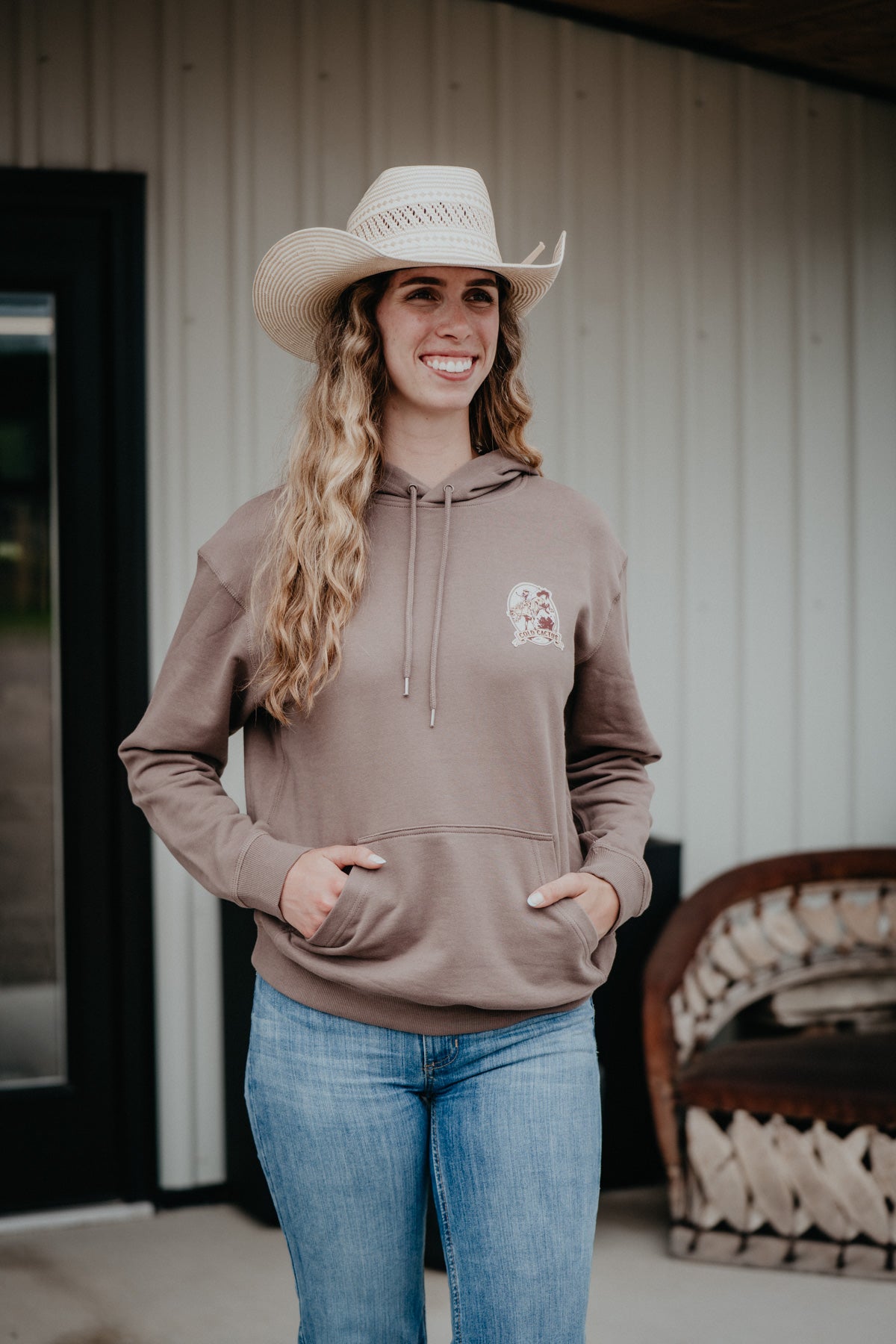 'Best Seat' CC Exclusive Embroidered Patch Hoodie (2 Colours; XS - XL)