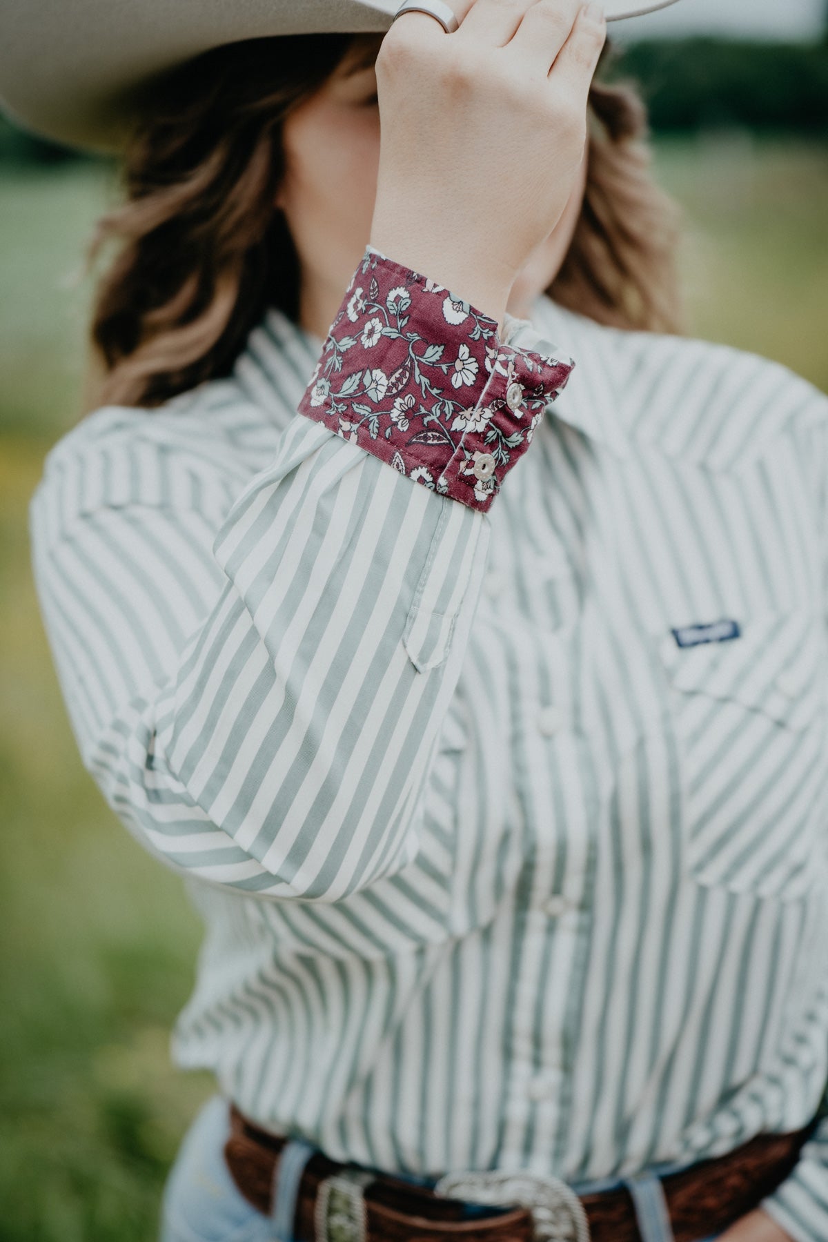 'Kaite' Wrangler Long Sleeve Pearl Snap (S-XXL)