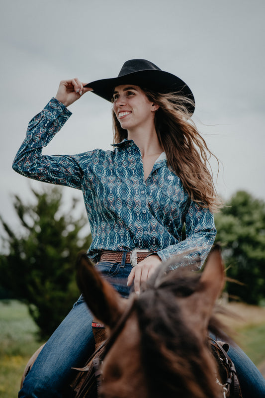 'Zara' Women's Arenaflex Navy (XS-XXL)