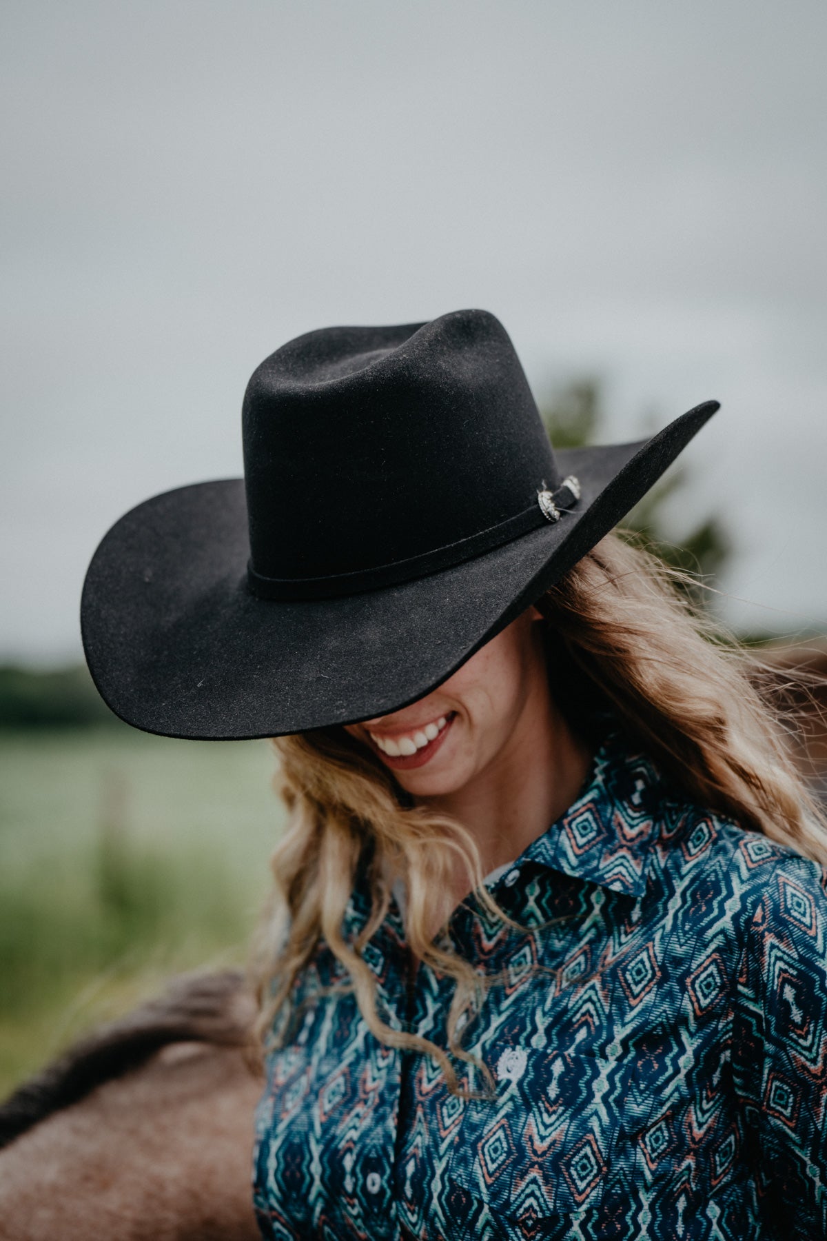 'The SP' 6X Felt Cowboy Hat by Cody Johnson X Resistol (Black)