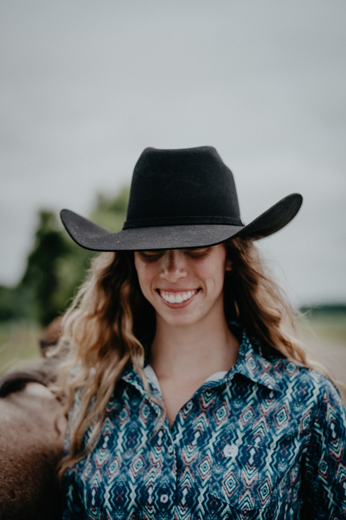 'The SP' 6X Felt Cowboy Hat by Cody Johnson X Resistol (Black)