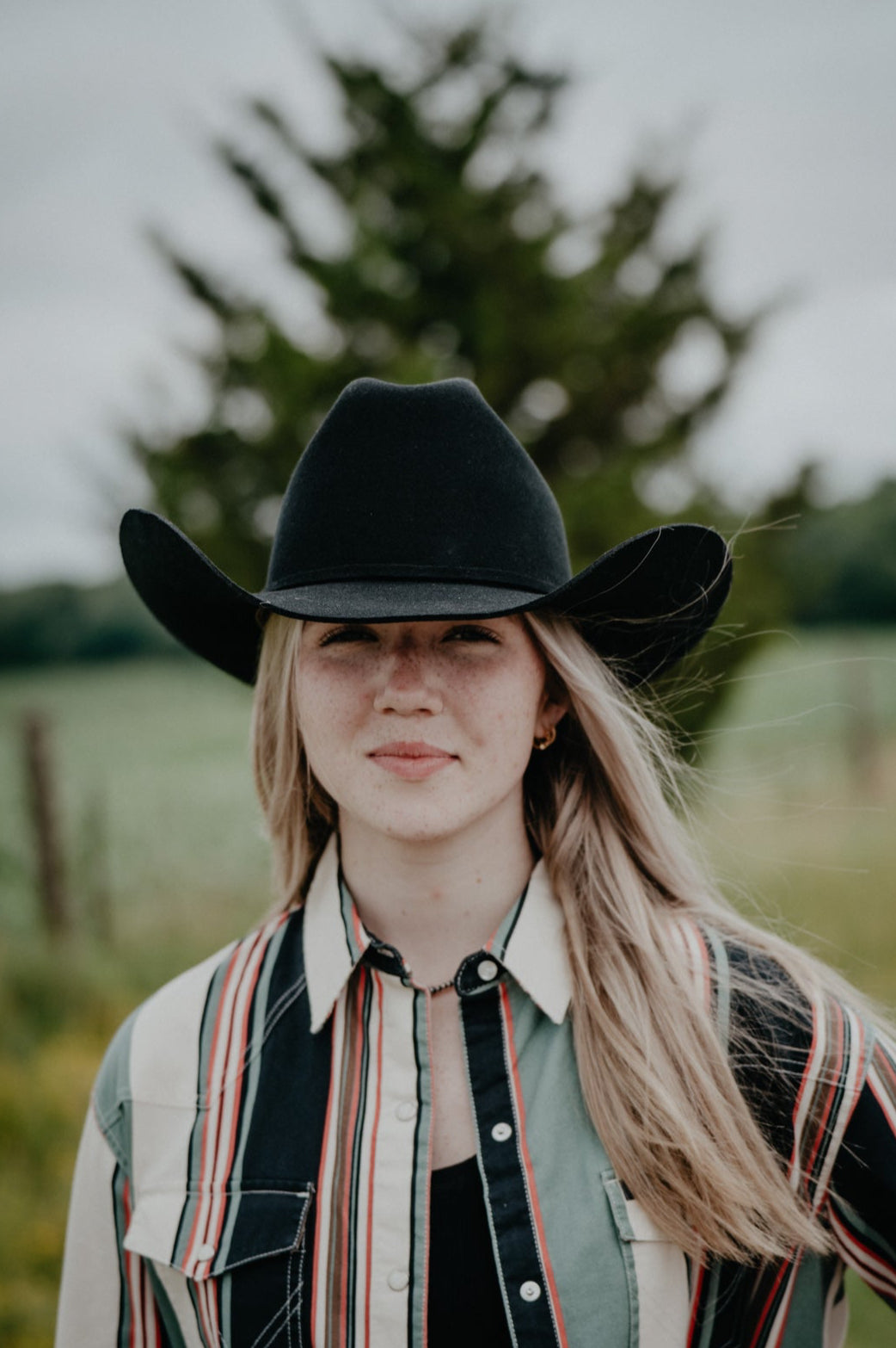 'Corral' 4X Felt Cowboy Hat by Stetson (Black)