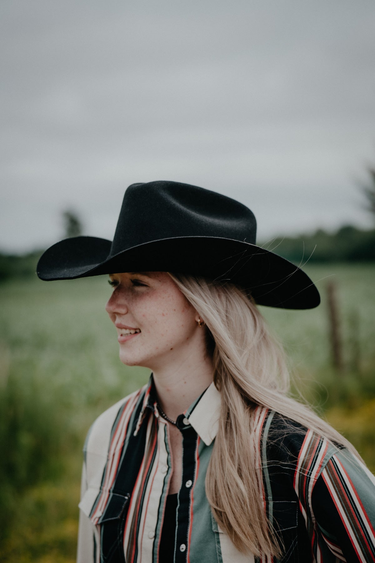 'Corral' 4X Felt Cowboy Hat by Stetson (Black)