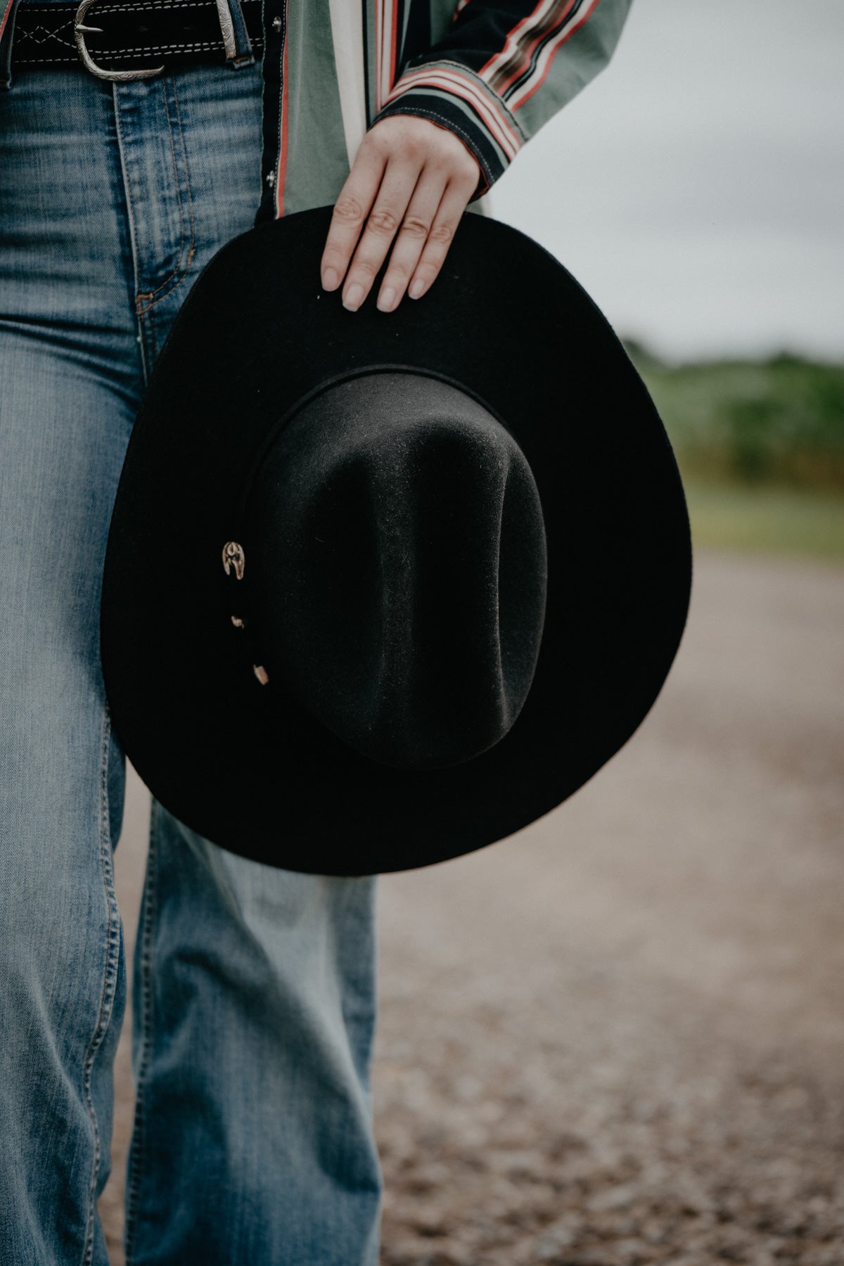 'Corral' 4X Felt Cowboy Hat by Stetson (Black)