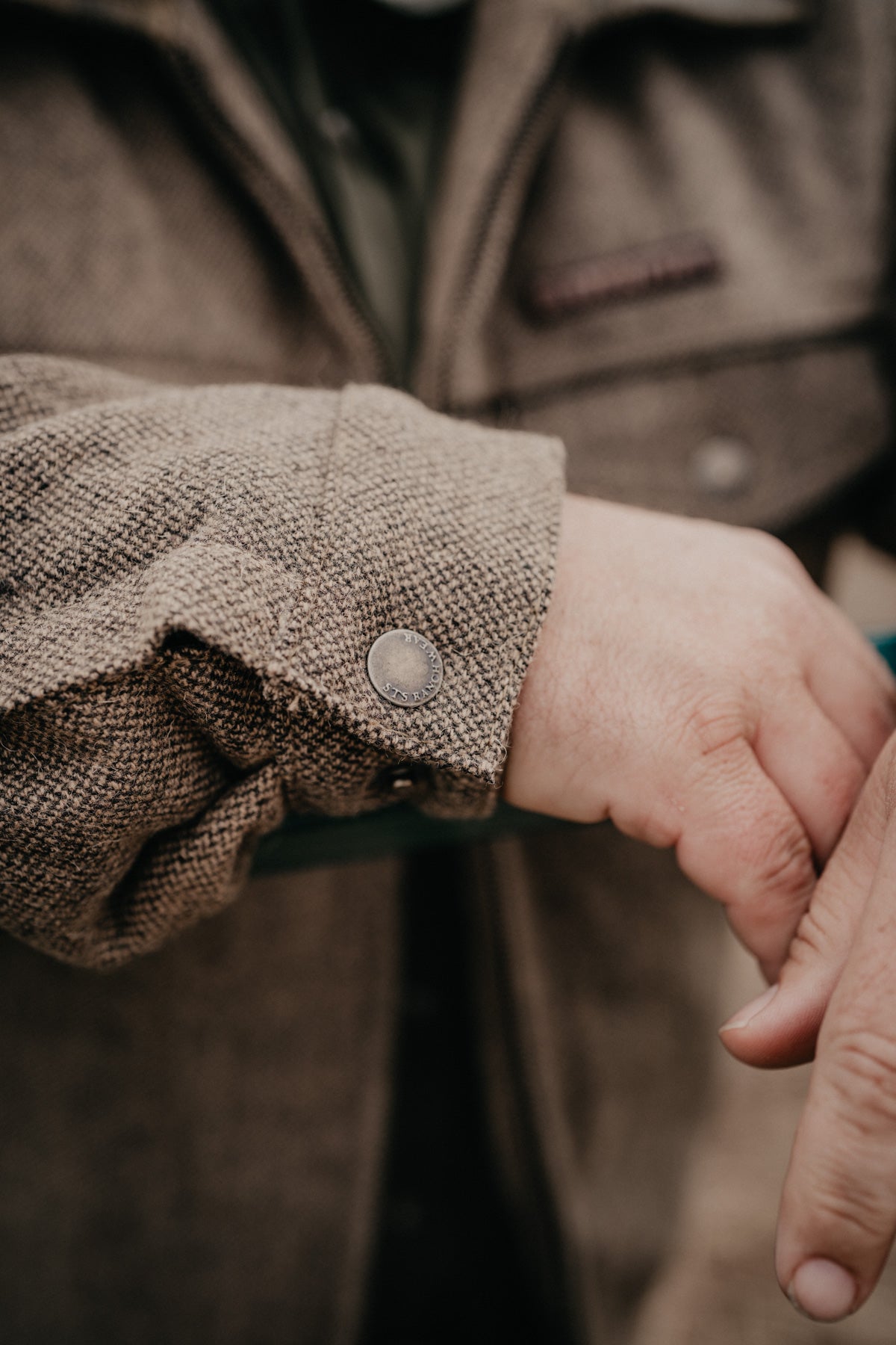 'Homesteader' Men's Heather Brown Wool Jacket by STS Ranchwear