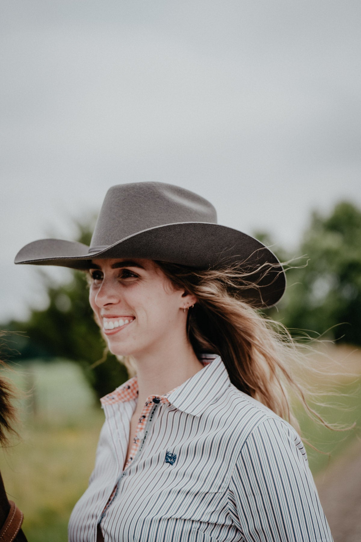 '9th Round' 3X Felt Cowboy Hat Cody Johnson X Resistol (Granite)