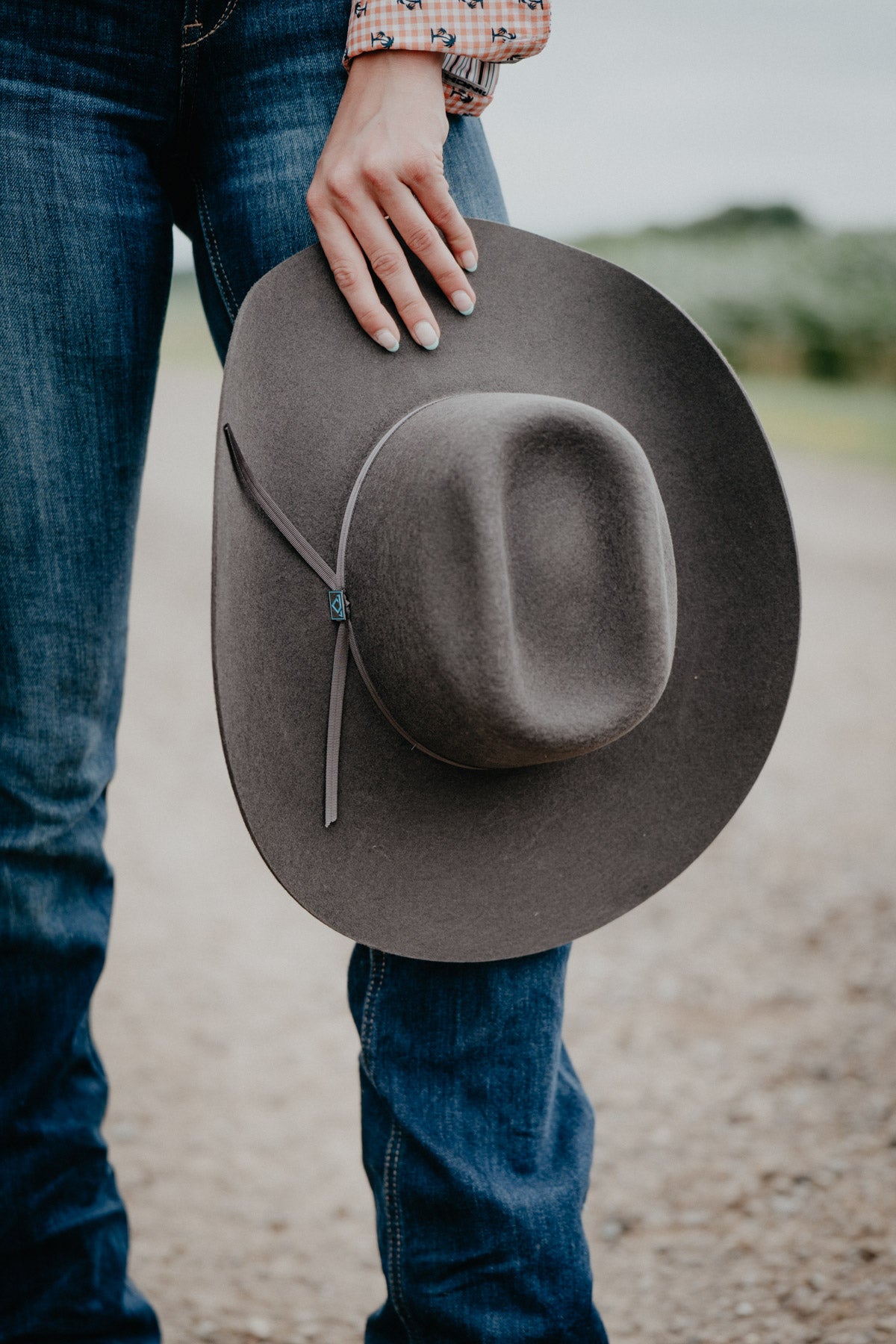 '9th Round' 3X Felt Cowboy Hat Cody Johnson X Resistol (Granite)