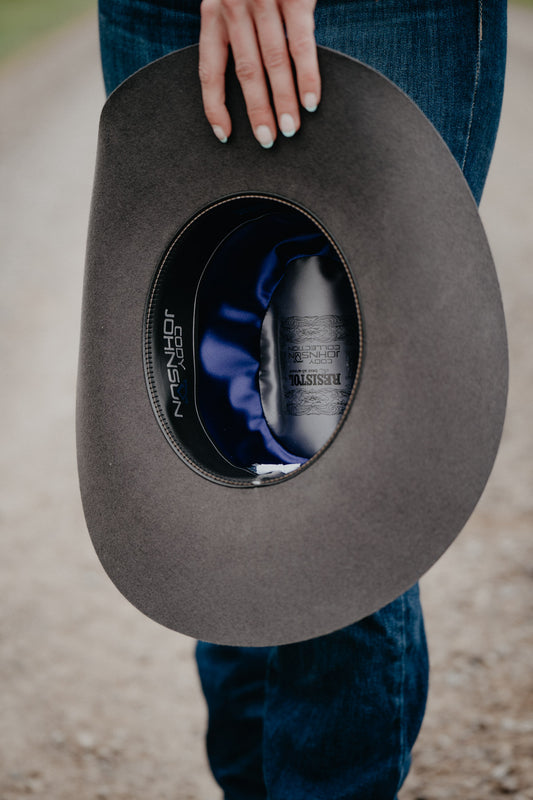 '9th Round' 3X Felt Cowboy Hat Cody Johnson X Resistol (Granite)