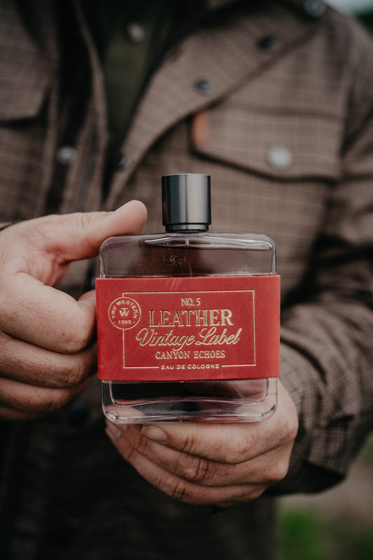 'Canyon Echoes Leather No 5' Tru Western Cologne (100ml Bottle)