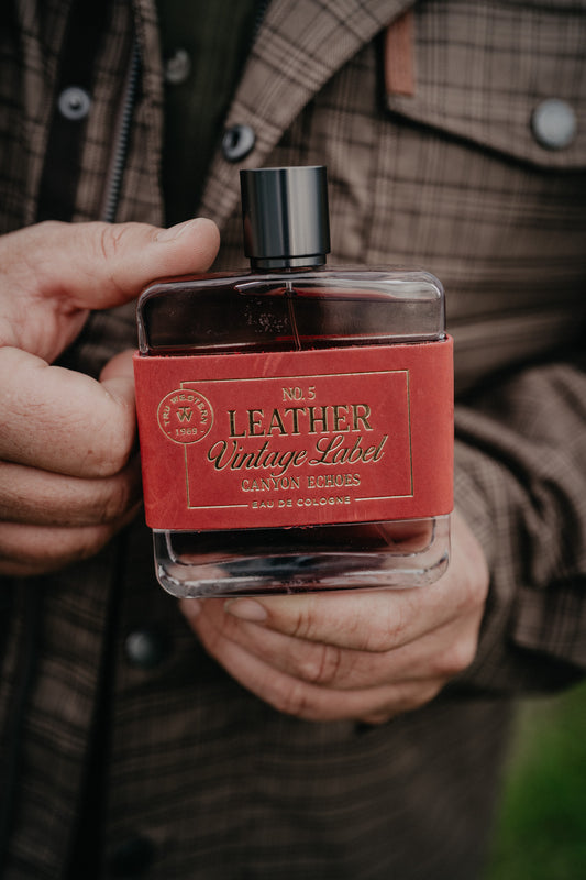 'Canyon Echoes Leather No 5' Tru Western Cologne (100ml Bottle)