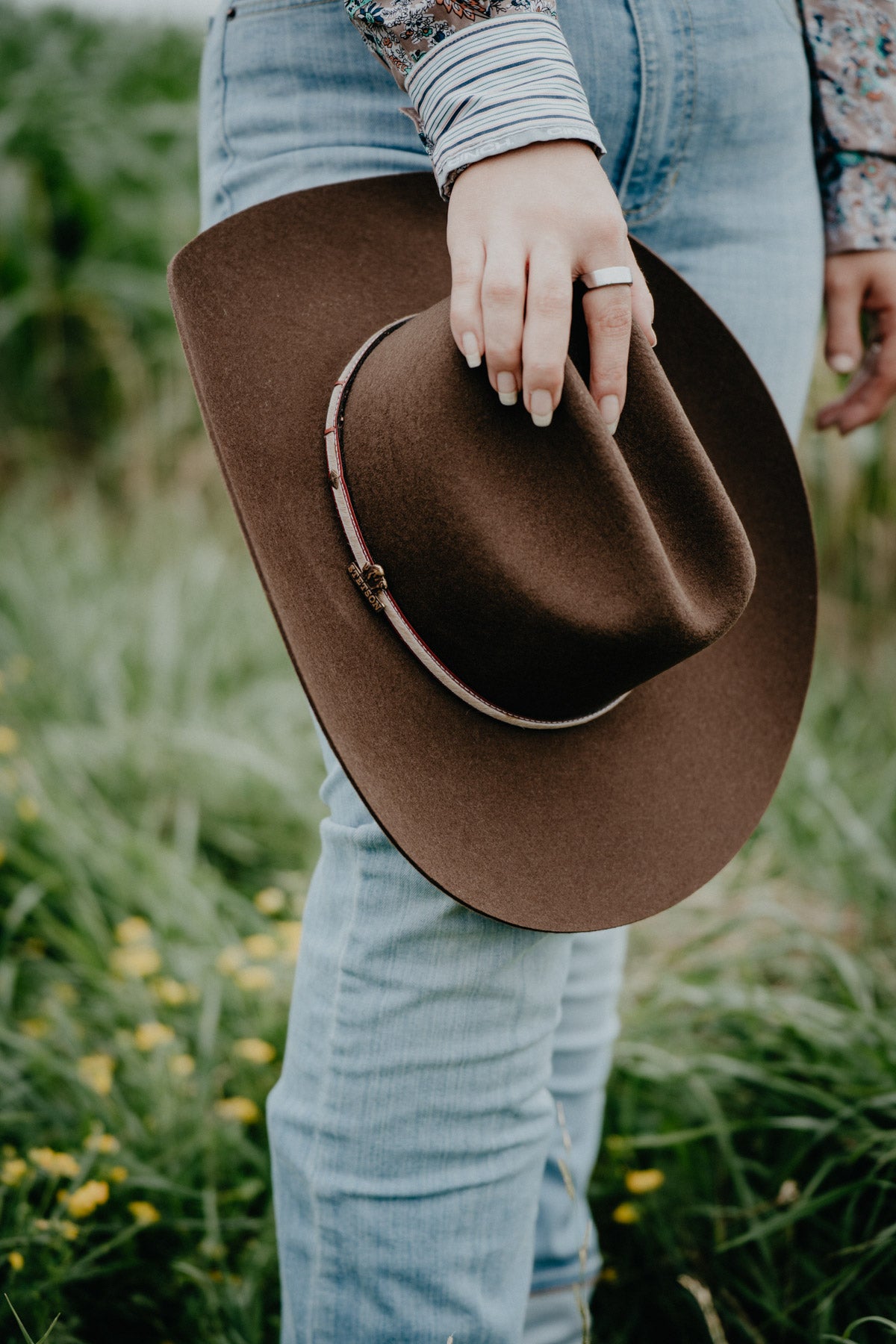 'Powder River' 4X Felt Cowboy Hat by Stetson (Mink)