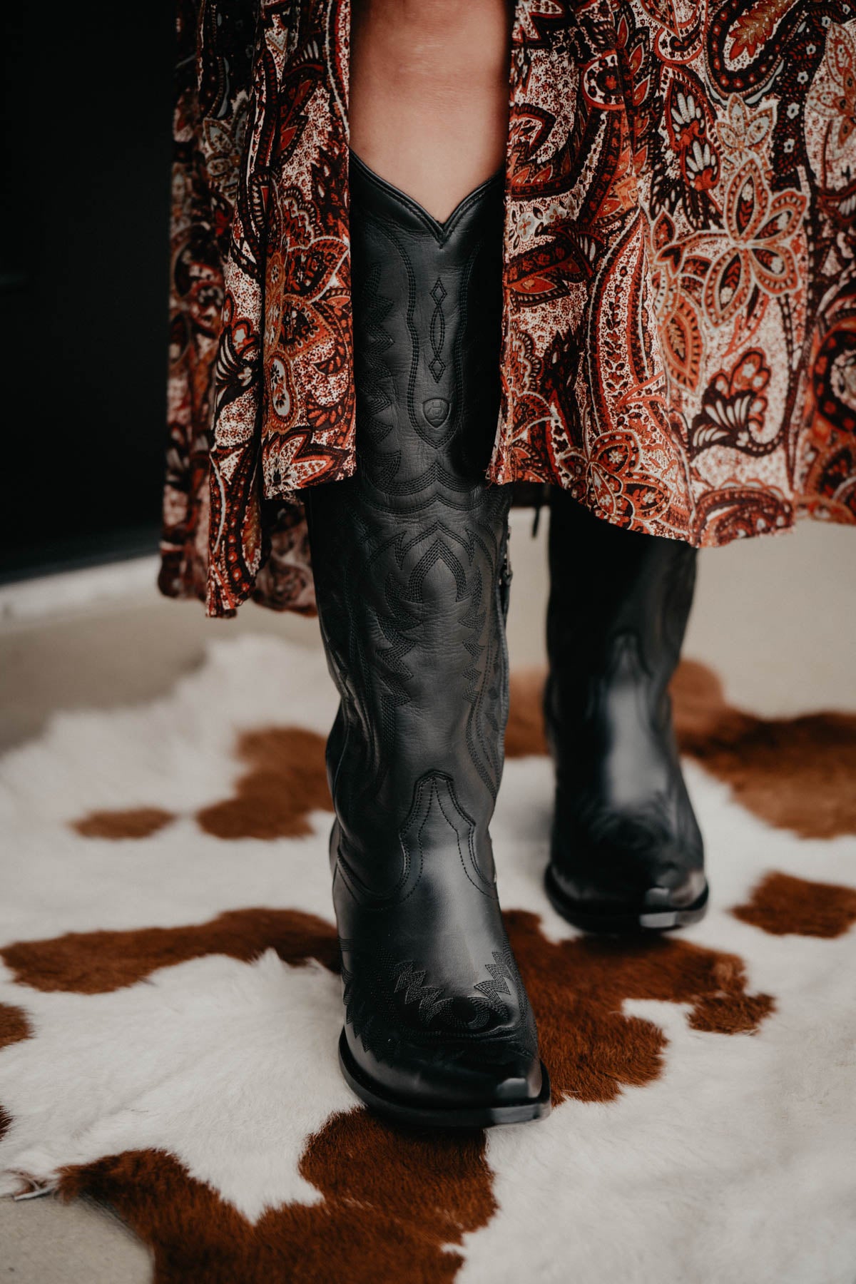 'Obsidian' All Black Casanova (Size 8 only)