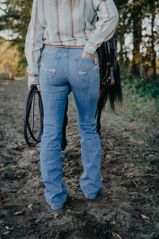 'Lyra' High Rise Bootcut Jean by Ariat