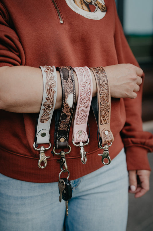 Western Loop Keychain Wristlet